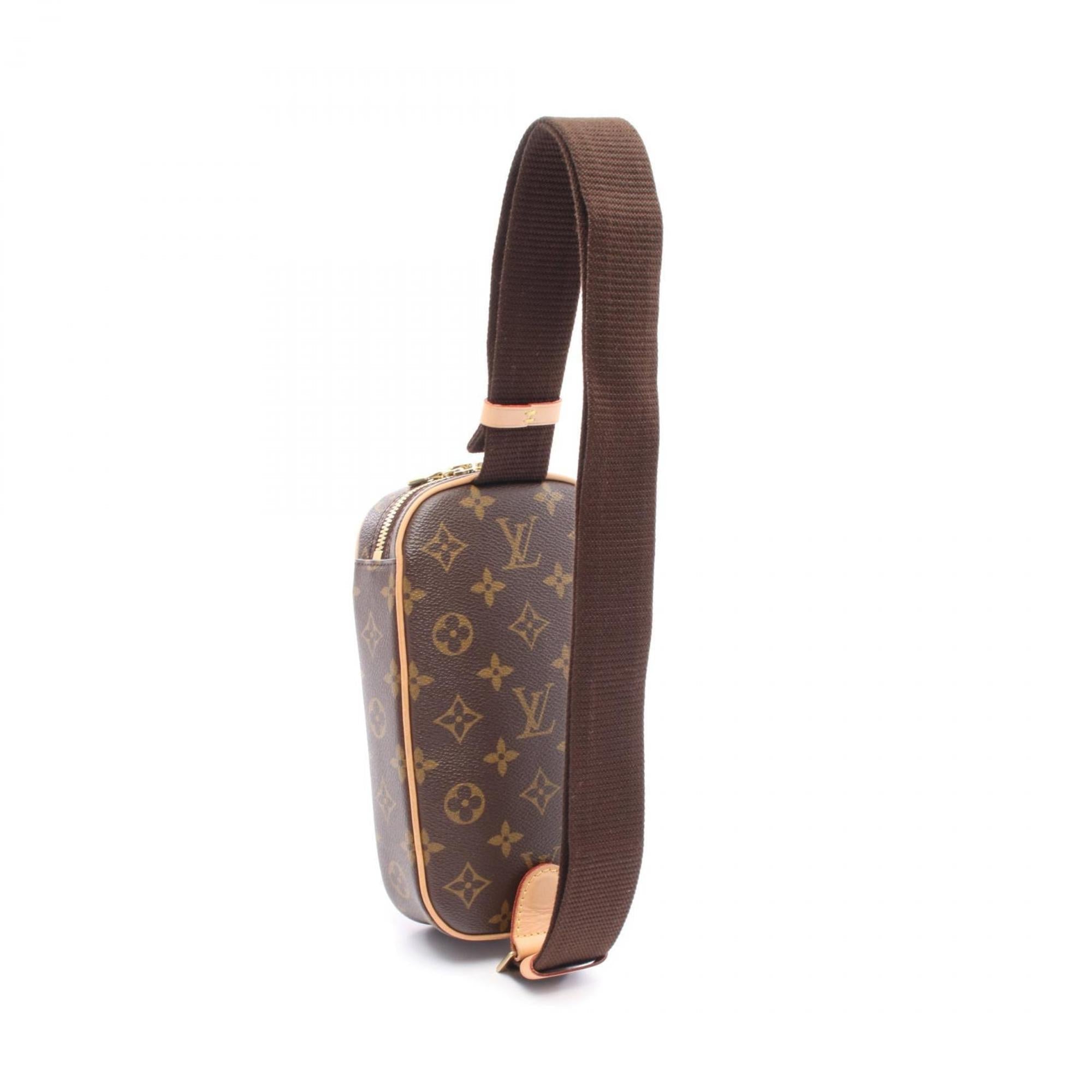 Louis Vuitton Brown Monogram Coated Canvas Sling Bag (Pre-Owned)