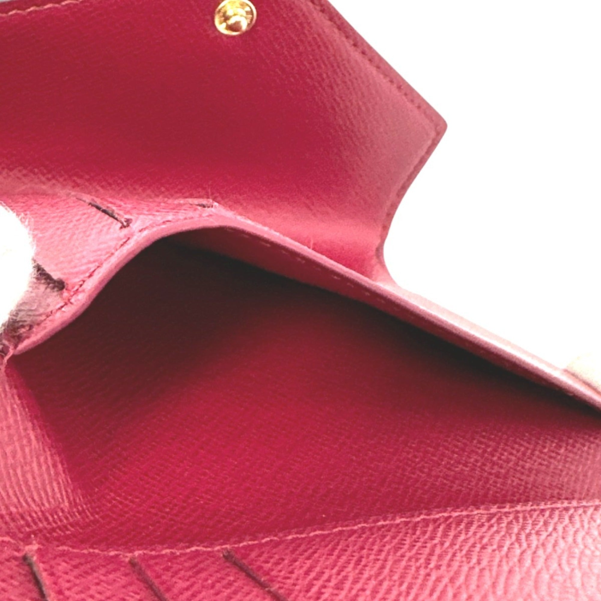 Louis Vuitton Monogram Red Color Monogram Coin Purse/Coin Case (Pre-Owned)