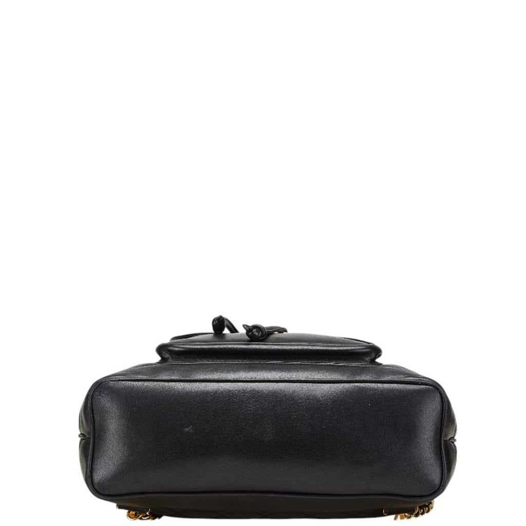 Chanel Black Leather Backpack (Pre-Owned)