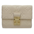 Louis Vuitton Monogram Empreinte Leather Wallet (Tri-Fold) (Pre-Owned)
