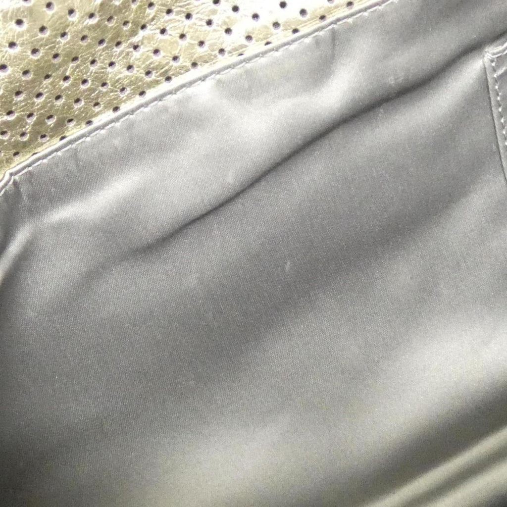Chanel Gold Leather Shoulder Bag (Pre-Owned)