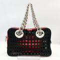 Prada Black Leather Shoulder Bag (Pre-Owned)