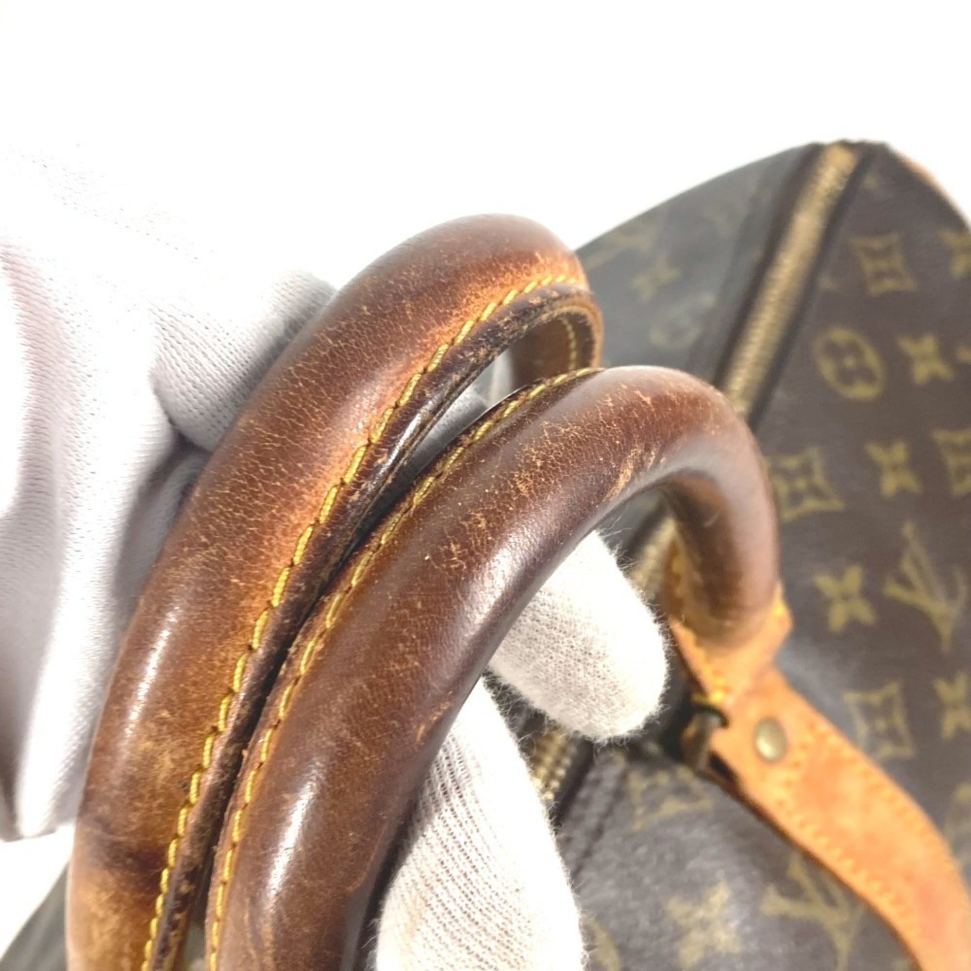 Louis Vuitton Brown Monogram Boston Bag (Pre-Owned)