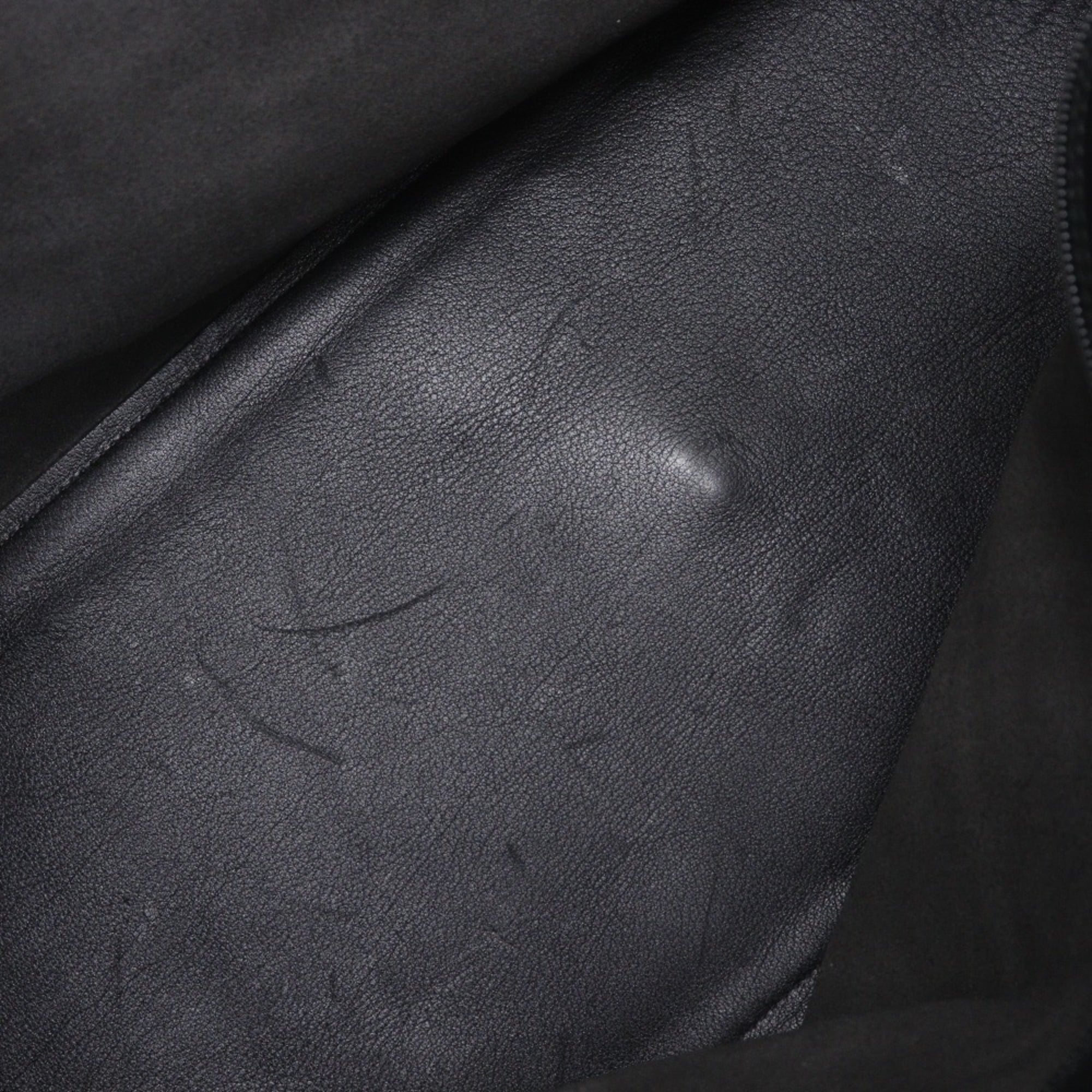 Gucci Black Leather Boston Bag (Pre-Owned)