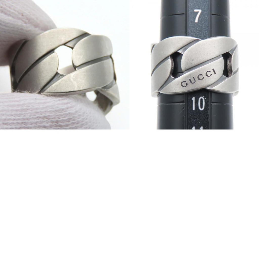 Gucci Silver Silver 925 Band Ring (Pre-Owned)
