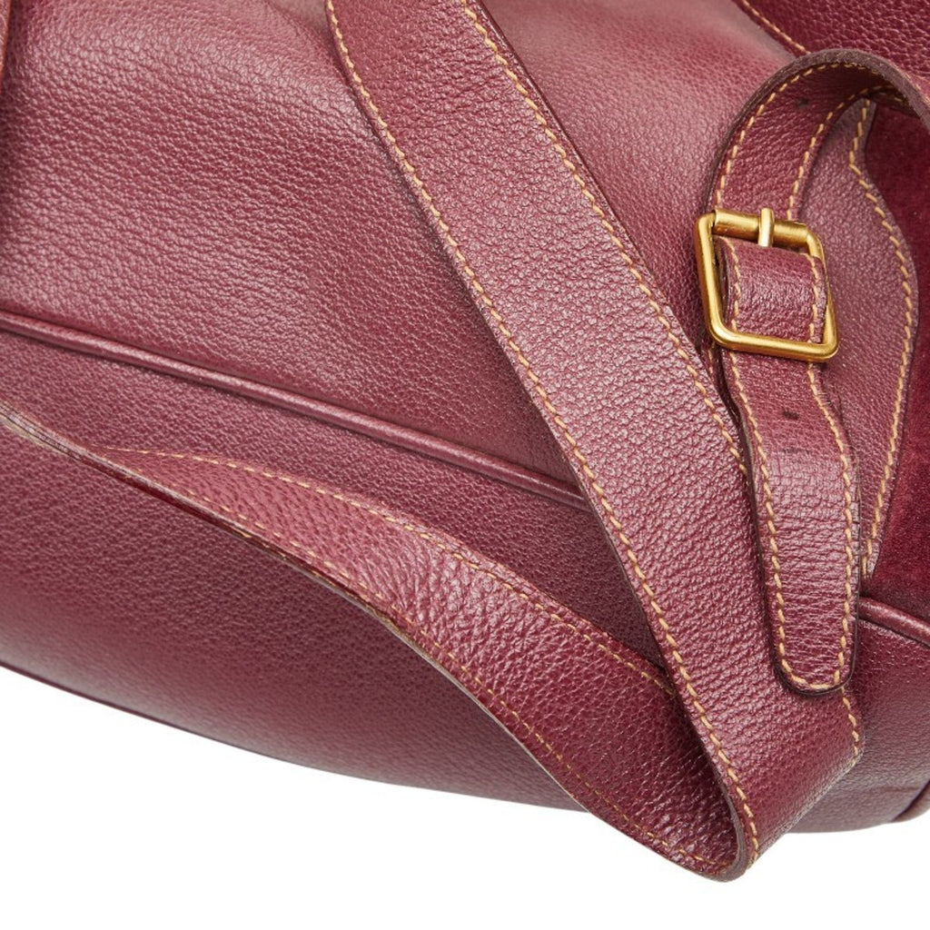 Gucci Purple Suede Backpack (Pre-Owned)