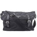 Prada Black Nero Nylon Shoulder Bag (Pre-Owned)