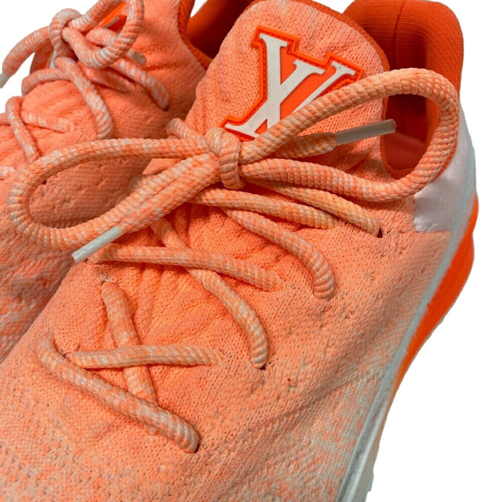 Louis Vuitton Orange White Sneakers (Pre-Owned)