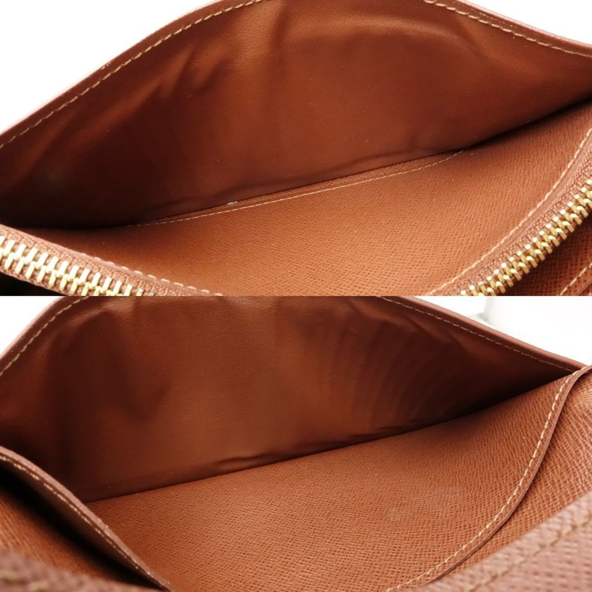 Louis Vuitton Brown Monogram Monogram Long Wallet (Bi-Fold) (Pre-Owned)