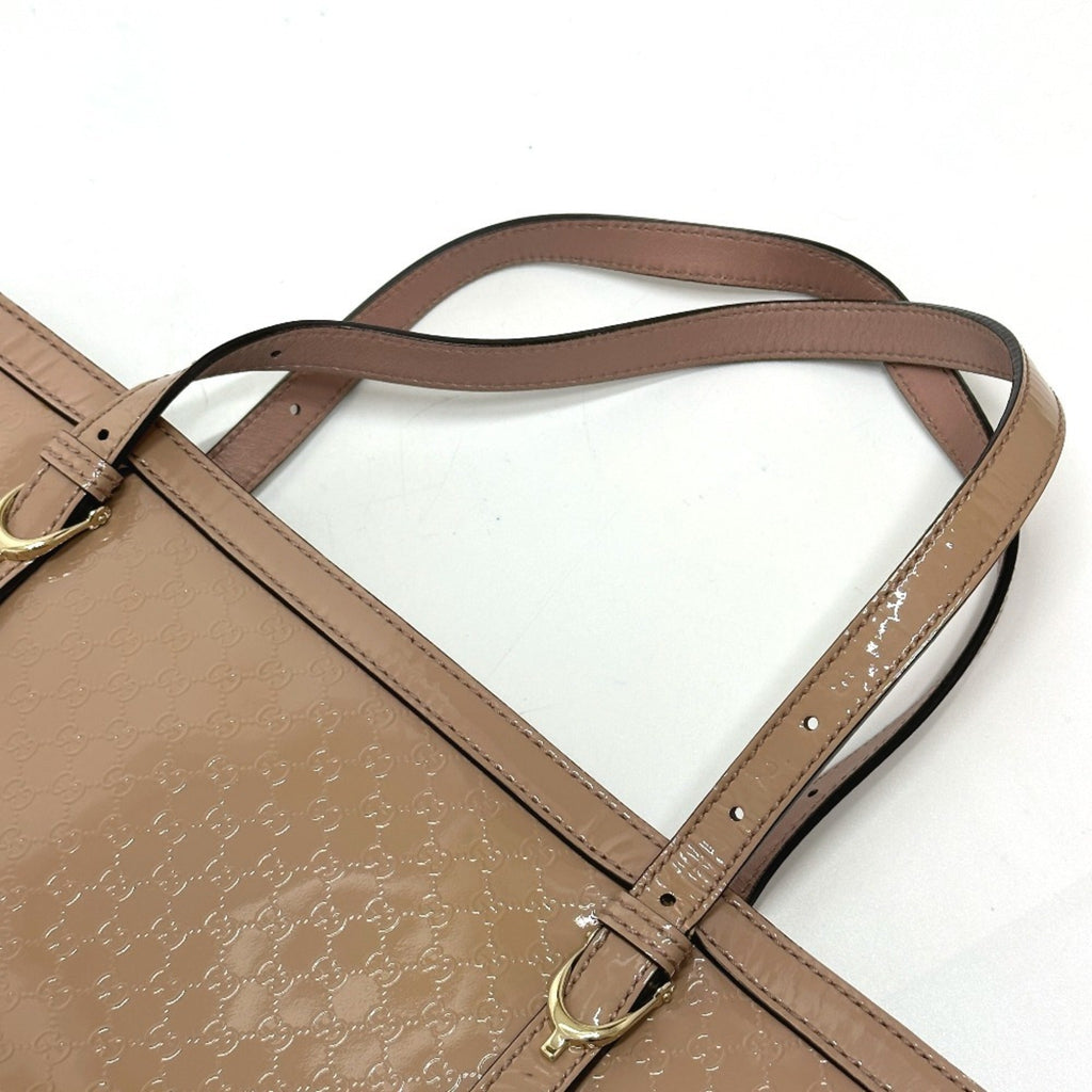 Gucci Beige Handbag Tote Bag (Pre-Owned)