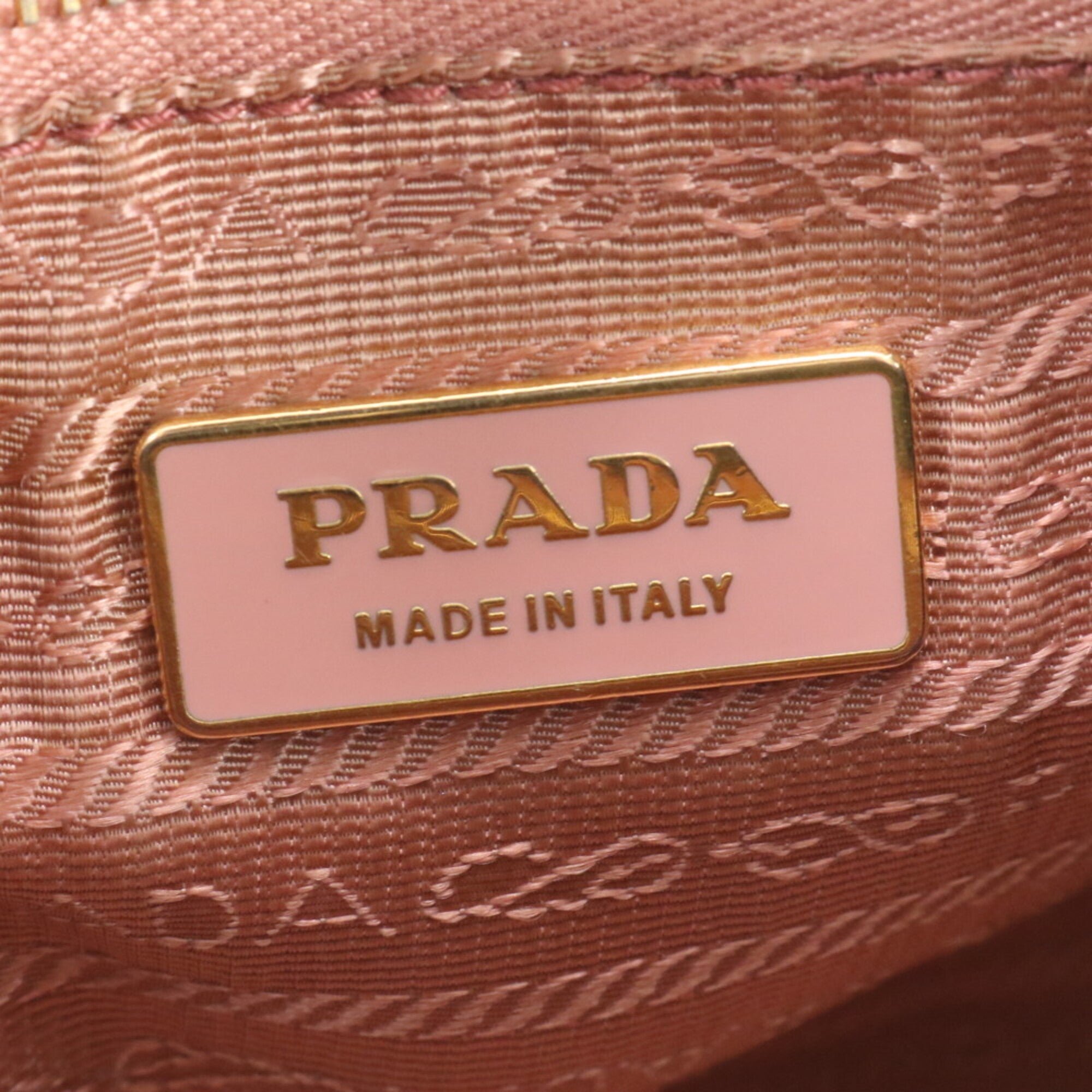 Prada Black Nylon Leather Handbag (Pre-Owned)