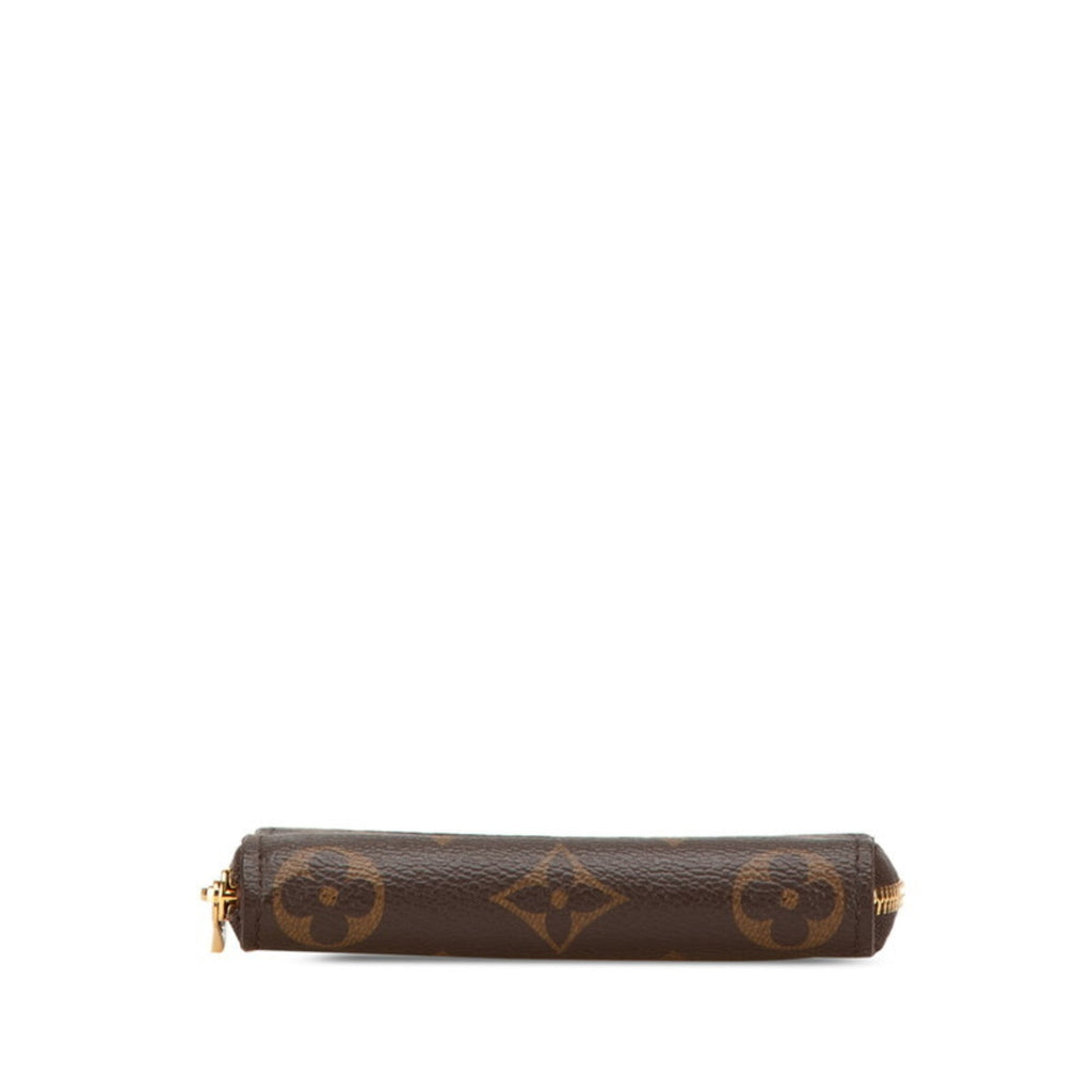 Louis Vuitton Brown Pvc Leather Coin Purse/Coin Case (Pre-Owned)