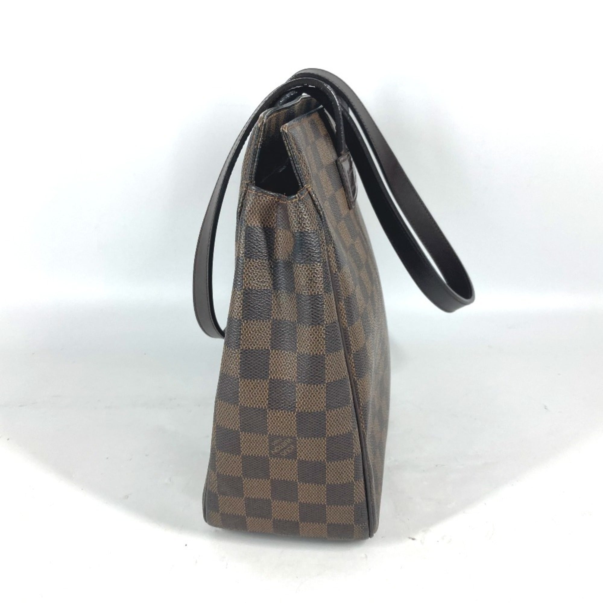 Louis Vuitton Brown Damier Canvas Shoulder Bag Tote Bag (Pre-Owned)