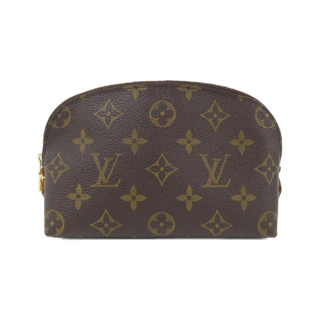 Louis Vuitton Marron Coated Canvas Pochette Pouch (Pre-Owned)
