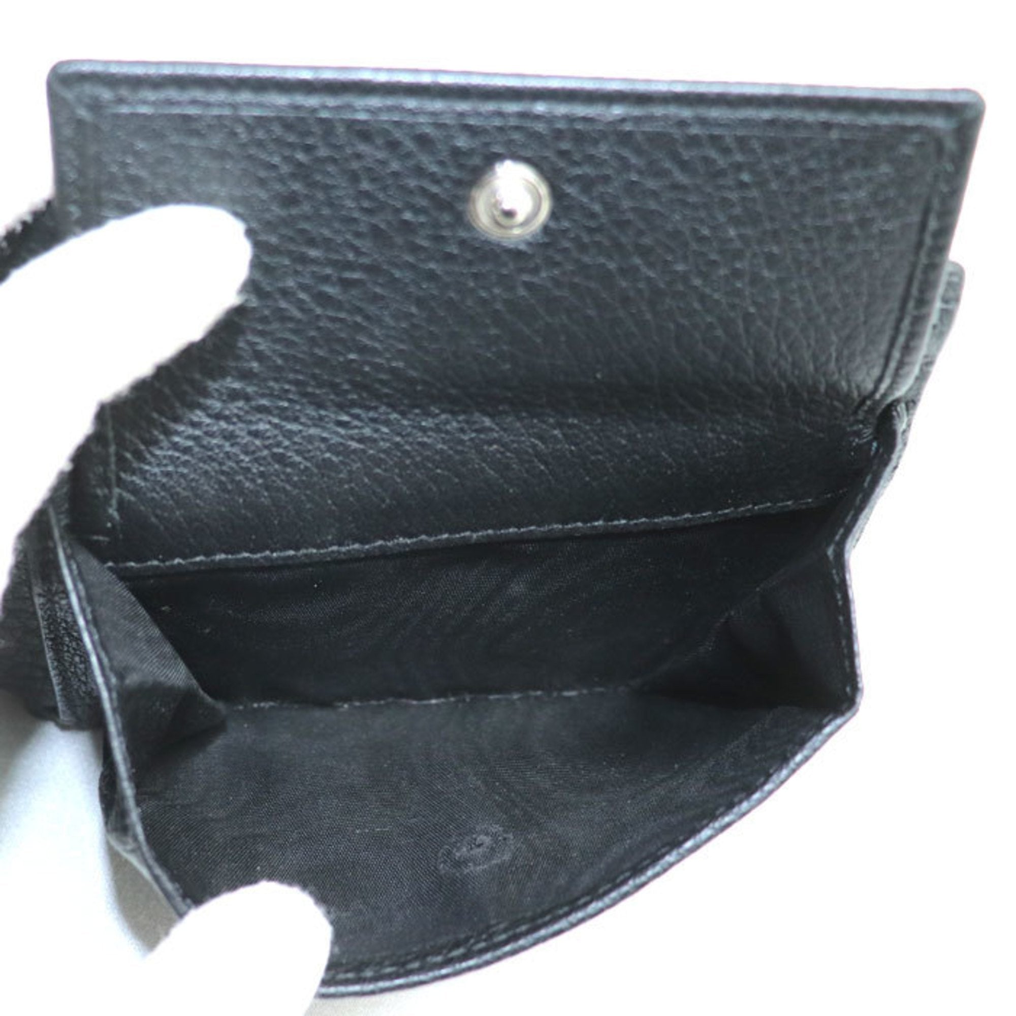Fendi Gray Leather Wallet (Bi-Fold) (Pre-Owned)