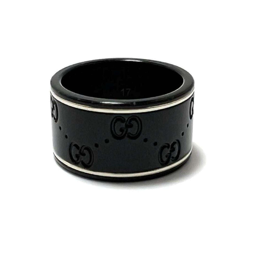 Gucci White Gold (18K) Ceramic Band Ring (Pre-Owned)