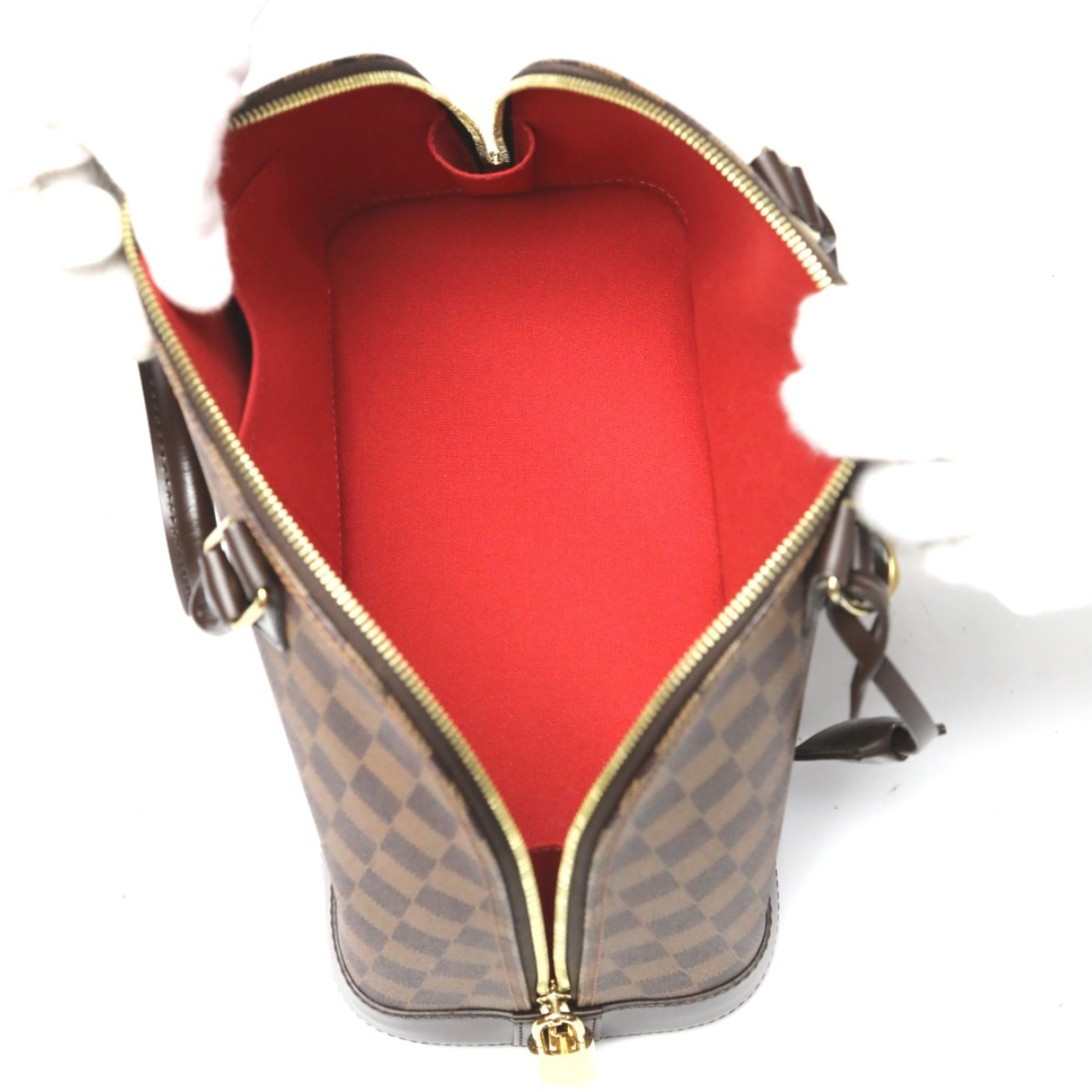 Louis Vuitton Brown Damier Canvas Damier Canvas Handbag (Pre-Owned)