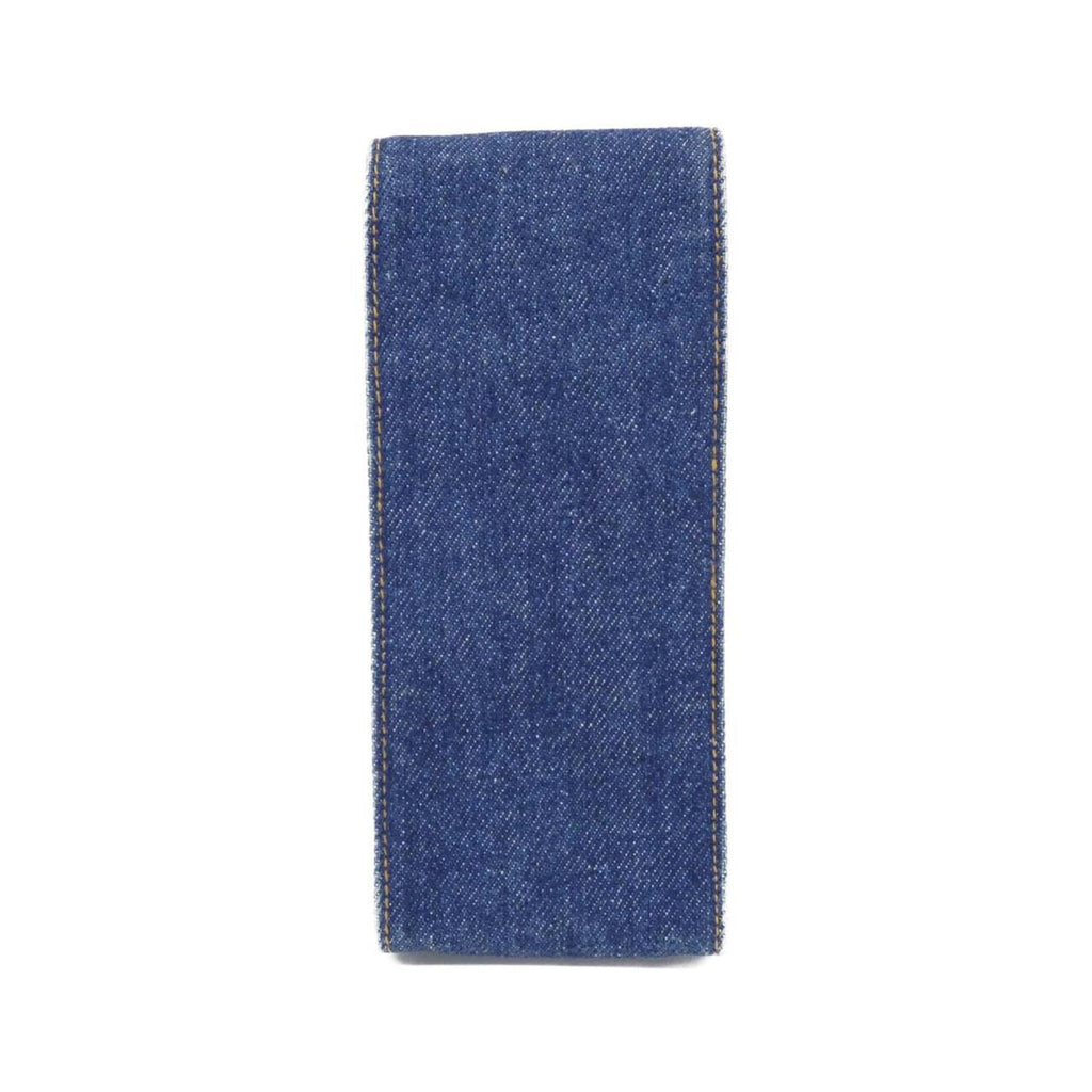 Chanel Blue Denim Pouch (Pre-Owned)