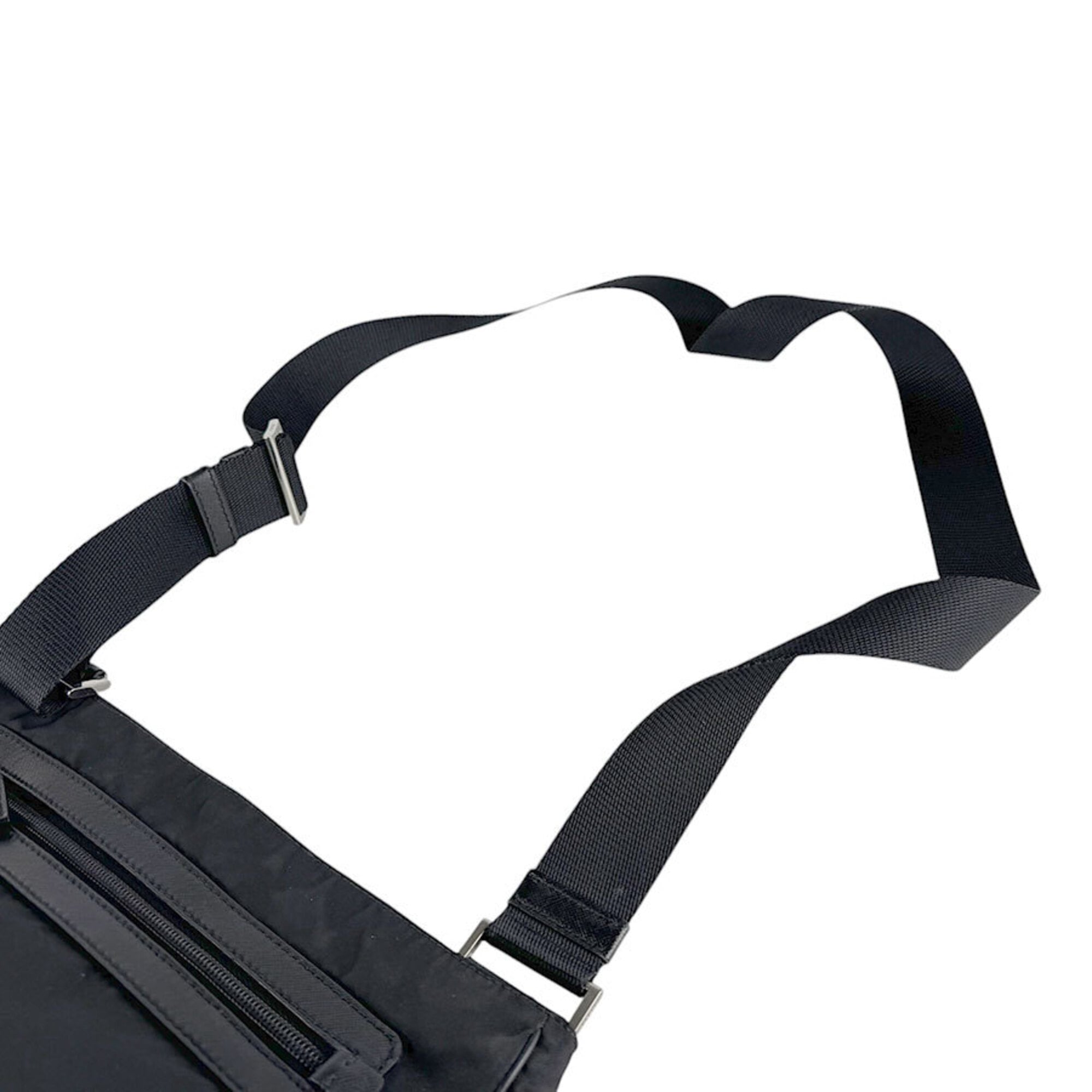 Prada Black Nylon Shoulder Bag (Pre-Owned)