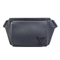 Louis Vuitton Black Leather Sling Bag (Pre-Owned)