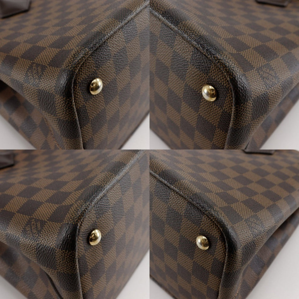 Louis Vuitton Brown Damier Canvas Handbag (Pre-Owned)