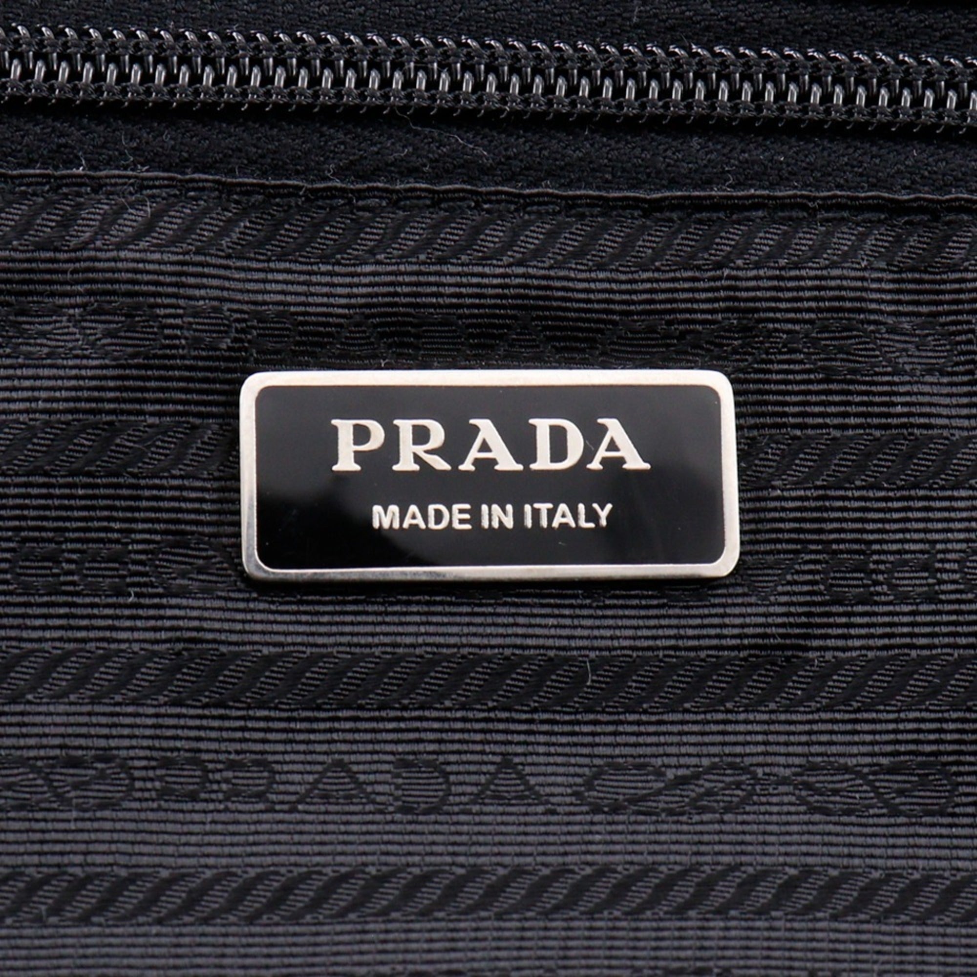 Prada Black Nero Nylon Shoulder Bag (Pre-Owned)