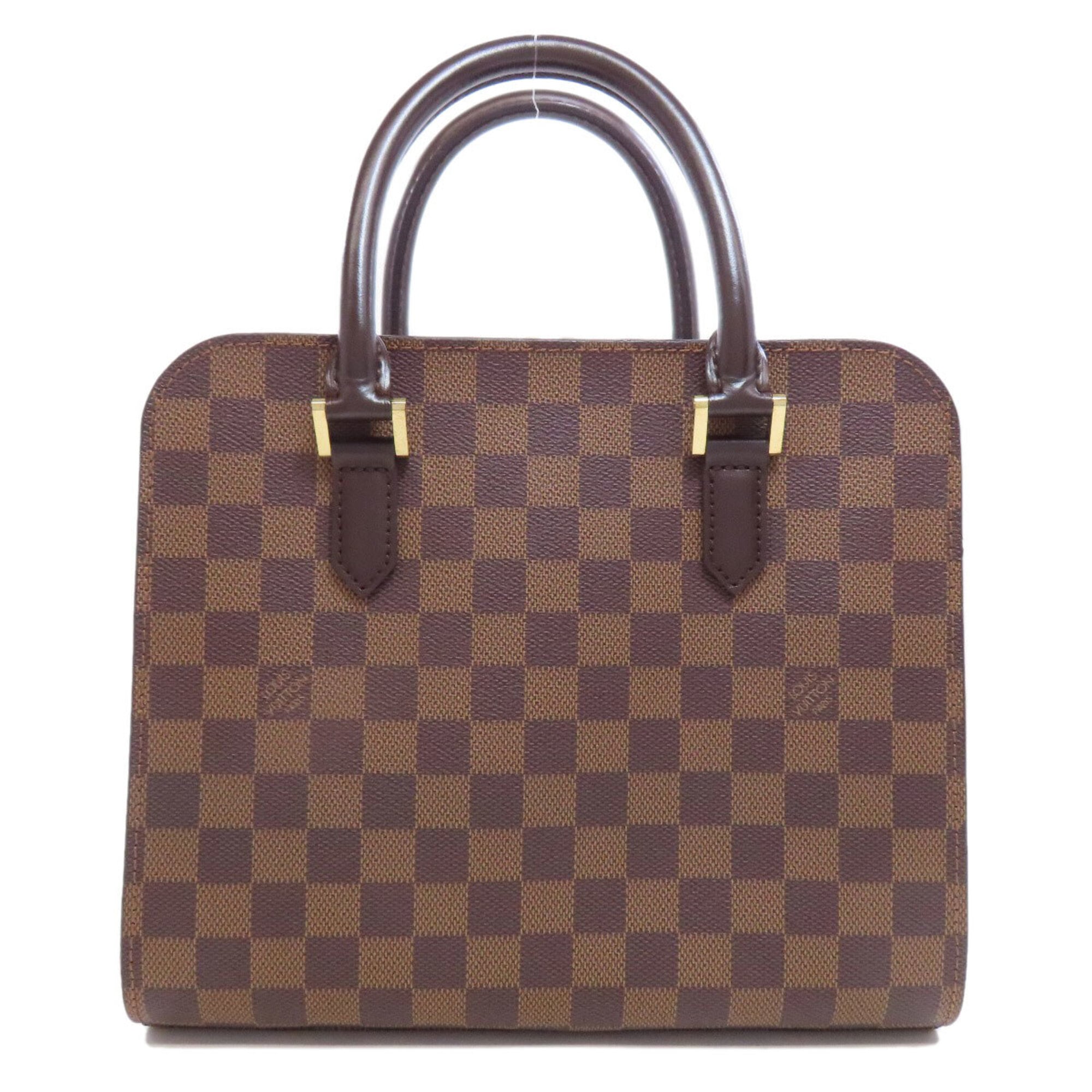 Louis Vuitton Brown Ebene Damier Canvas Handbag (Pre-Owned)