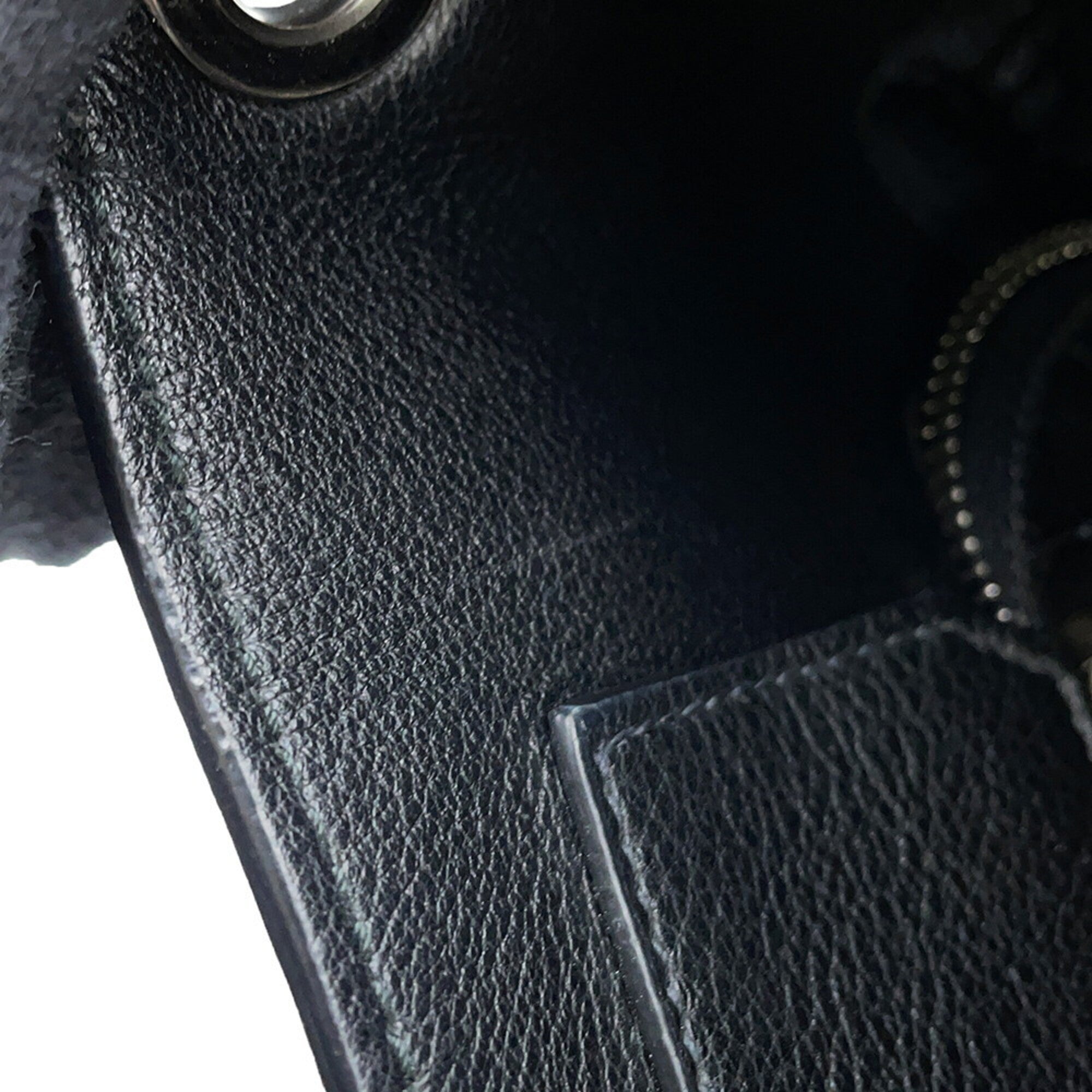 Prada Black Leather Handbag Shoulder Bag (Pre-Owned)