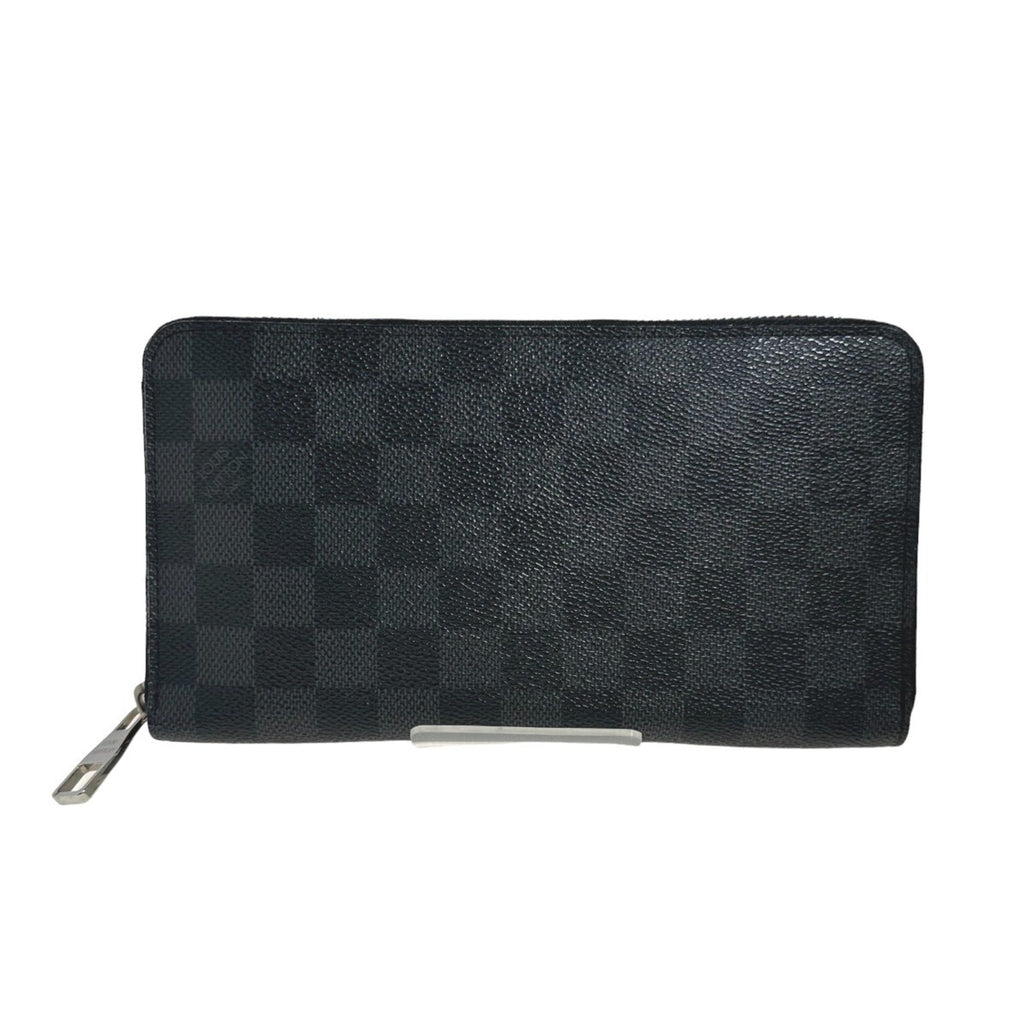 Louis Vuitton Black Damier Graphite Long Wallet (Bi-Fold) (Pre-Owned)