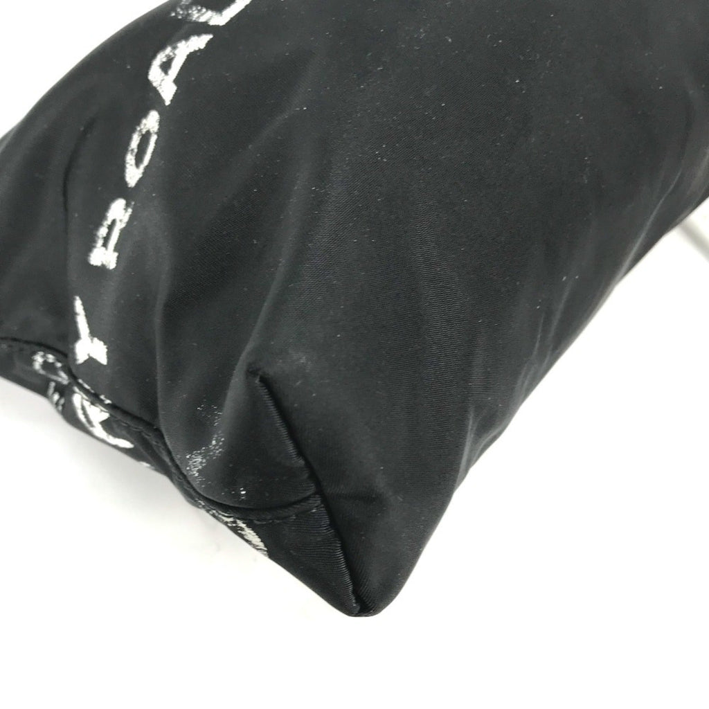 Burberry Black White Nylon Clutch Bag Pouch (Pre-Owned)