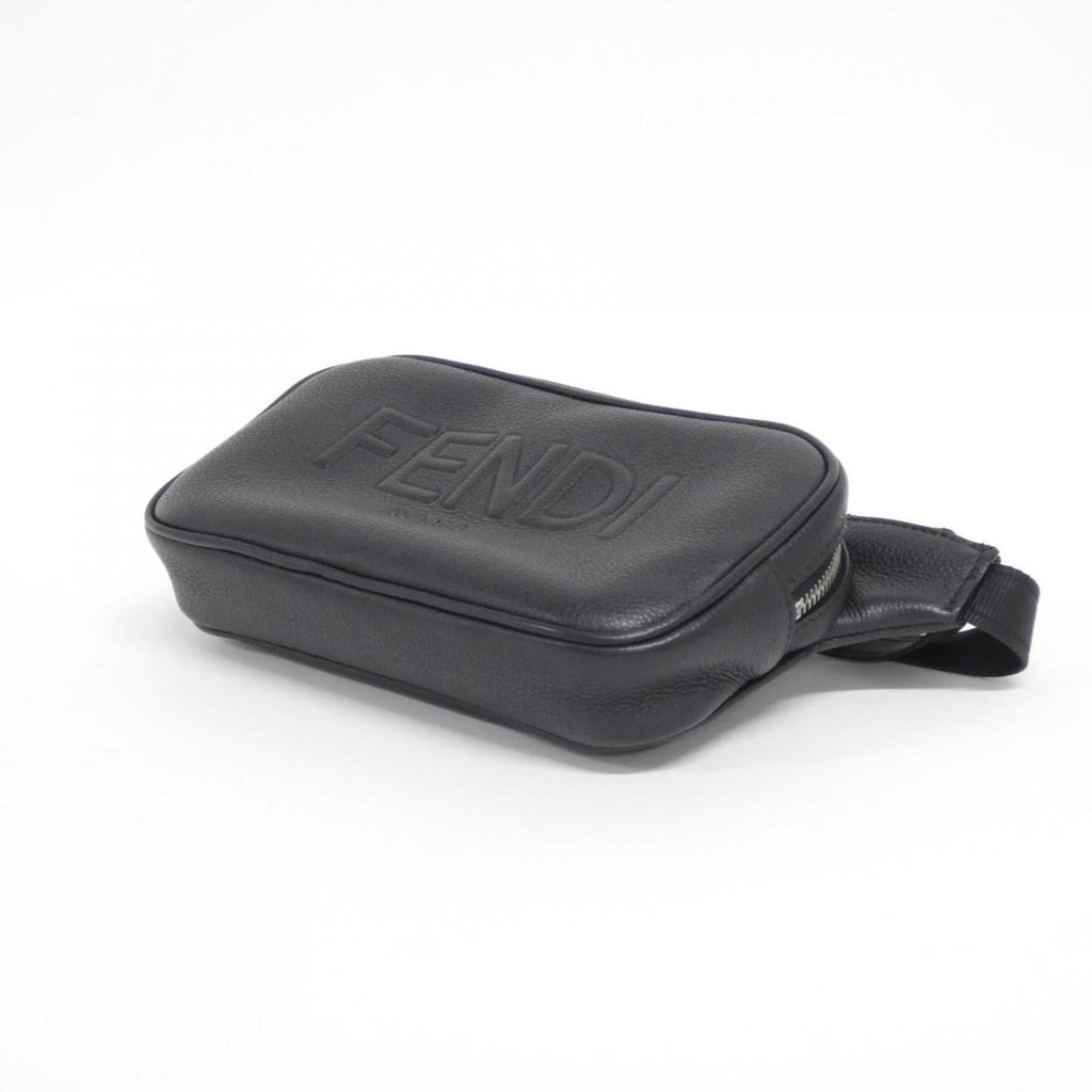 Fendi Black Leather Fanny Pack (Pre-Owned)