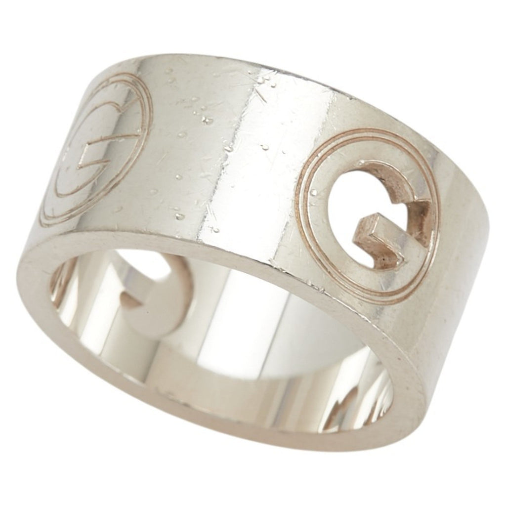 Gucci Silver 925 Band Ring (Pre-Owned)