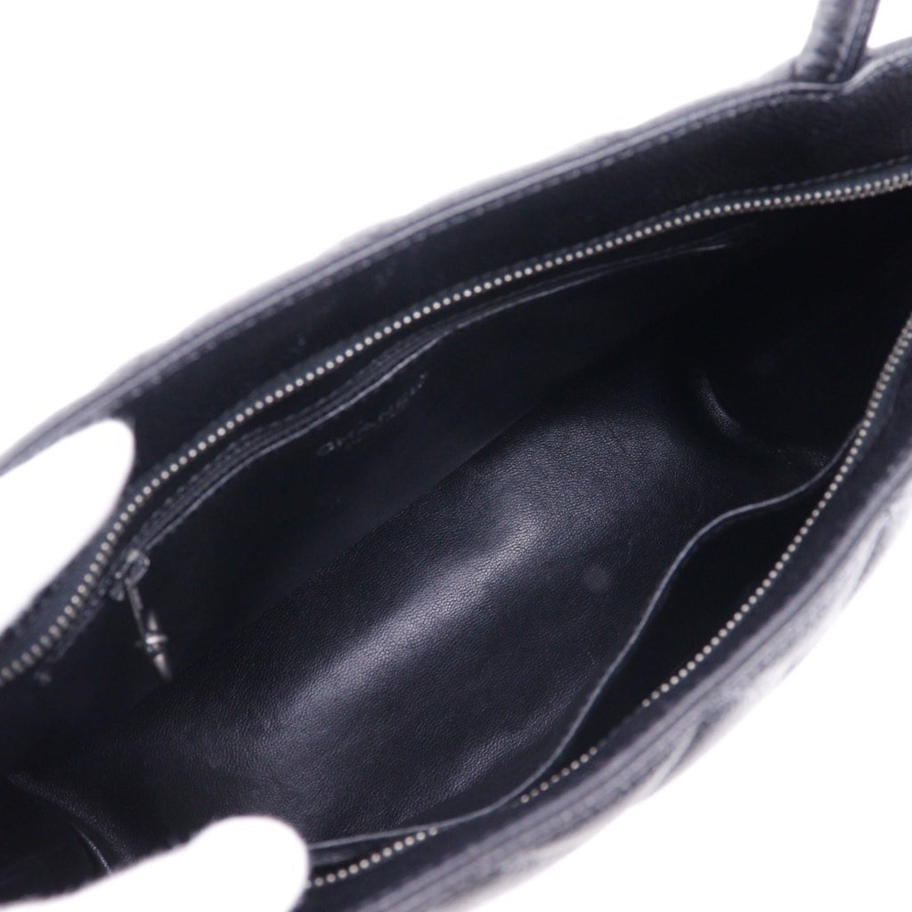 Chanel Caviar Skin Black Caviar Leather Tote Bag (Pre-Owned)