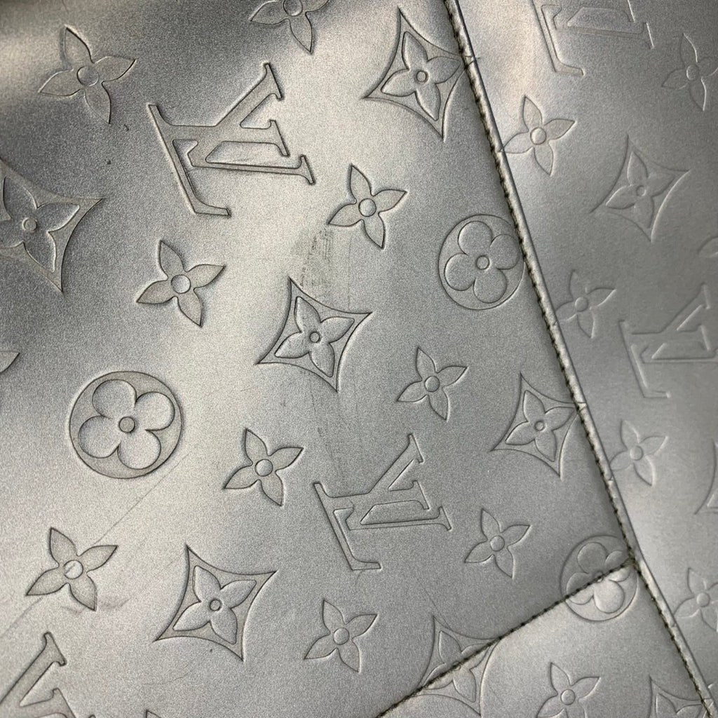 Louis Vuitton Gray Monogram Mat Shoulder Bag (Pre-Owned)