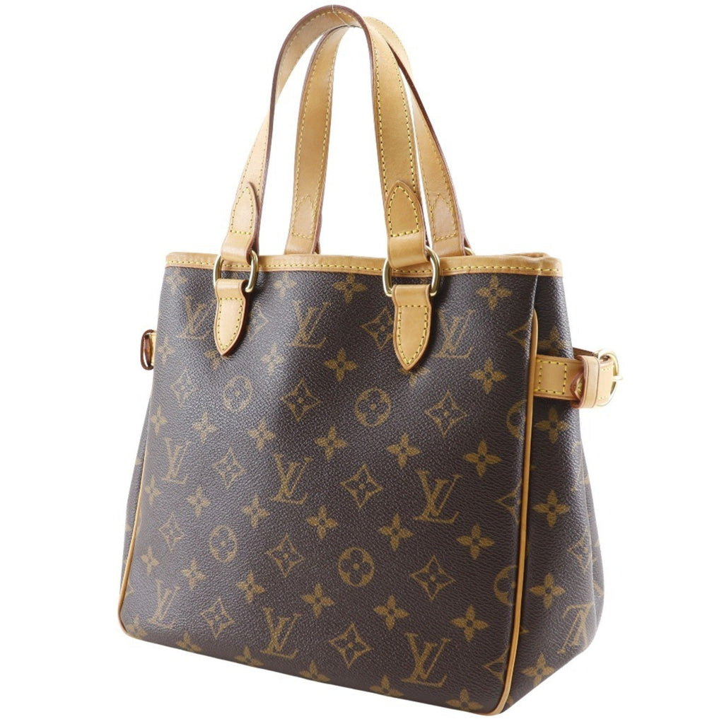 Louis Vuitton Brown Monogram Canvas Handbag (Pre-Owned)