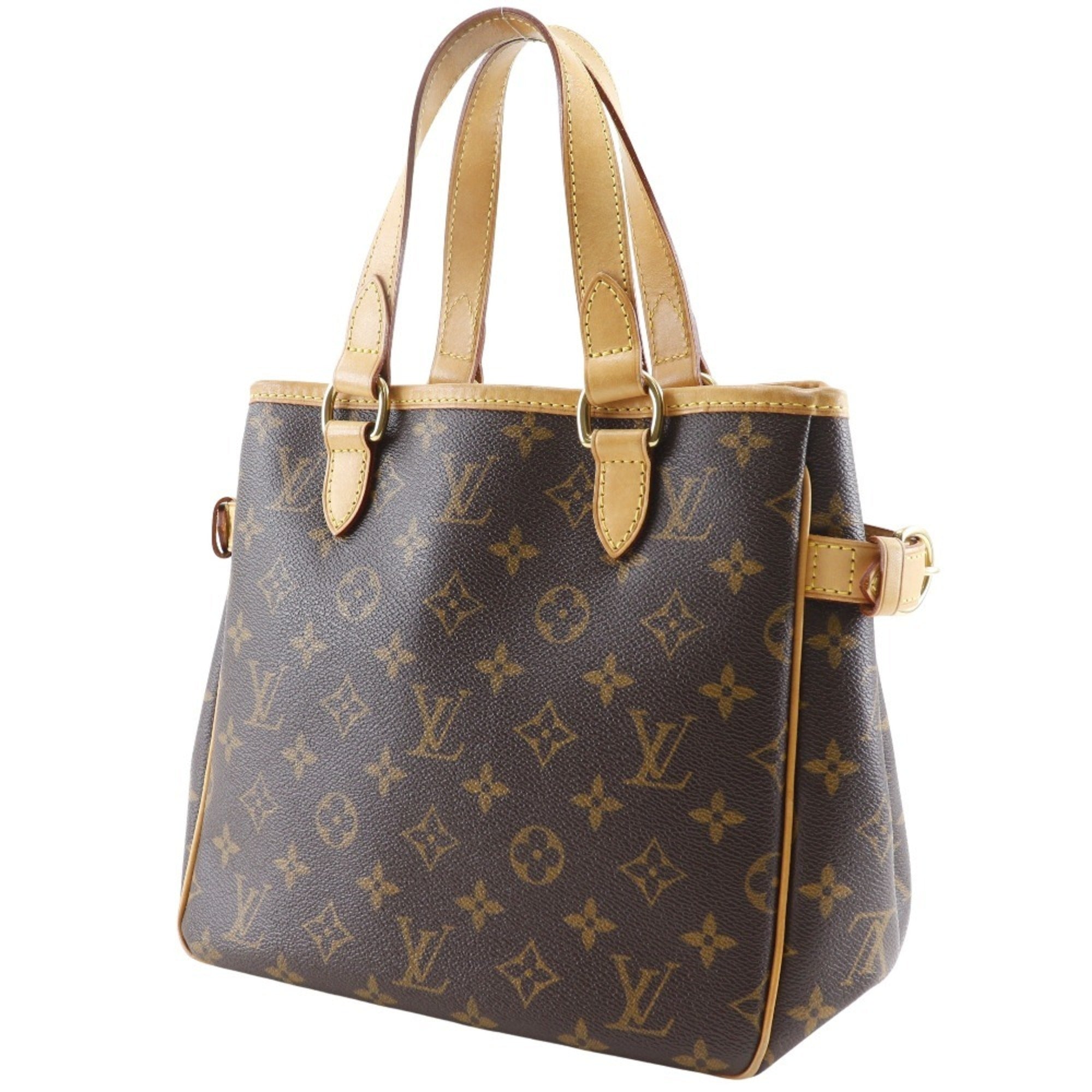 Louis Vuitton Brown Monogram Canvas Handbag (Pre-Owned)