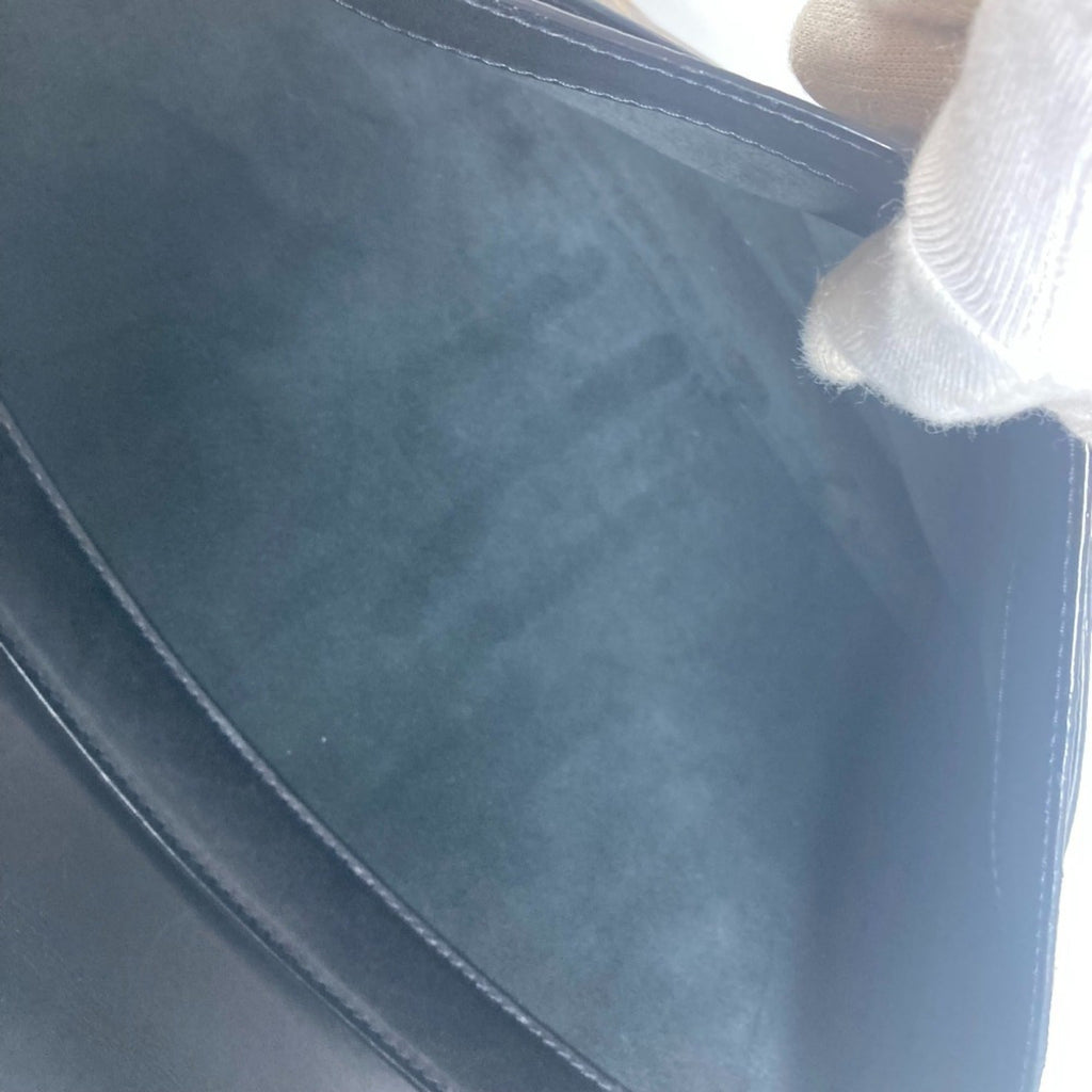 Louis Vuitton Black Brown Monogram Monogram Briefcase Handbag Tote Bag (Pre-Owned)