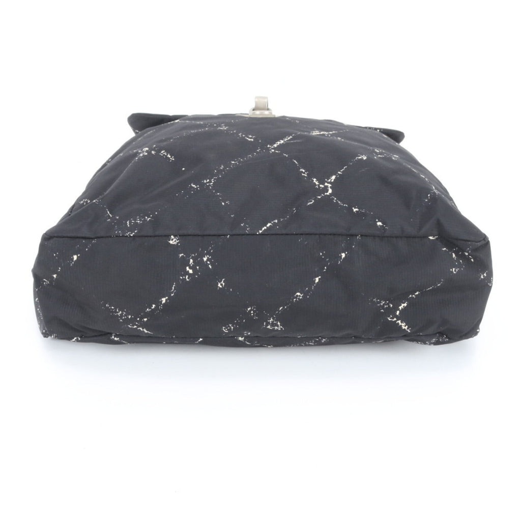 Chanel Travel Line Black White Backpack (Pre-Owned)
