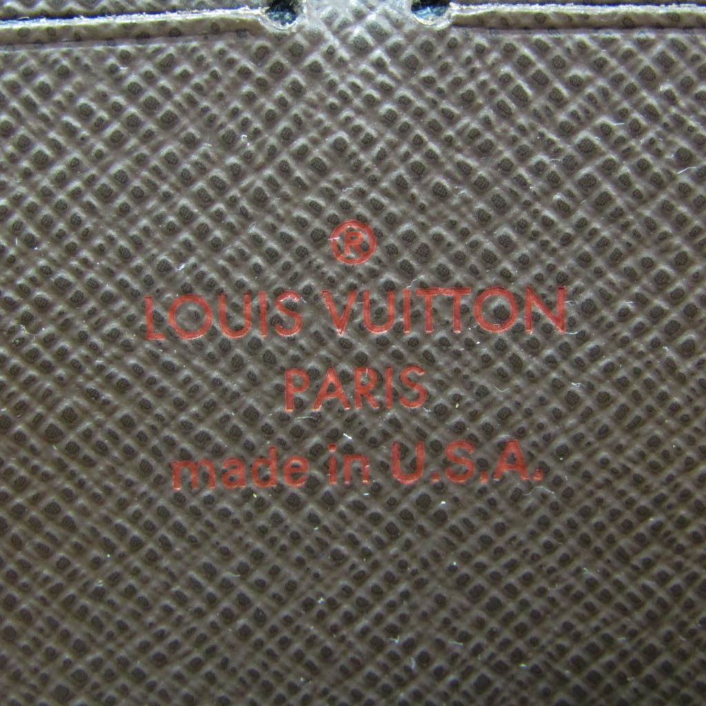 Louis Vuitton Damier Ebene Damier Canvas Long Wallet (Bi-Fold) (Pre-Owned)
