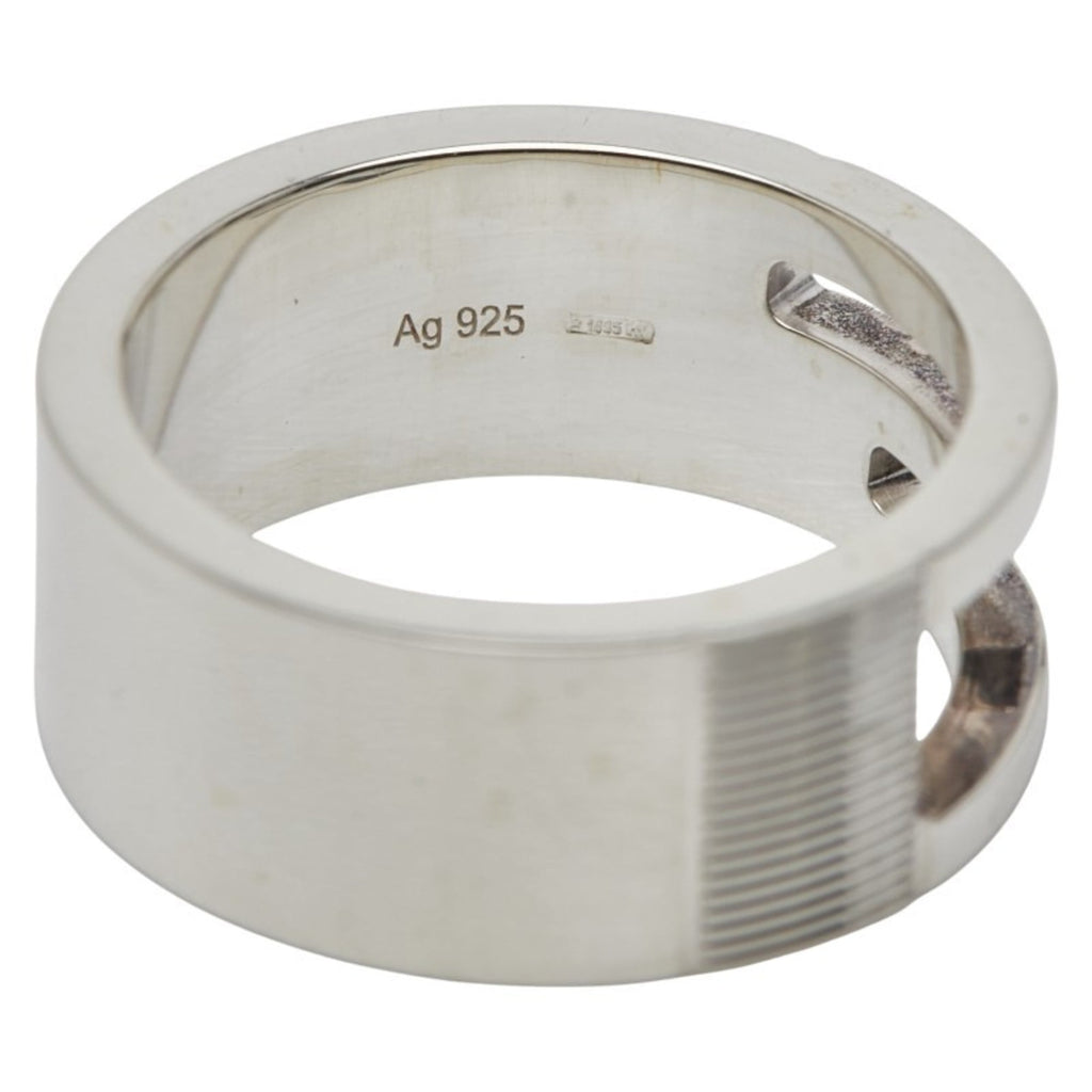Gucci Silver Silver 925 Band Ring (Pre-Owned)