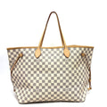 Louis Vuitton Azur White Damier Azur Shoulder Bag Tote Bag (Pre-Owned)