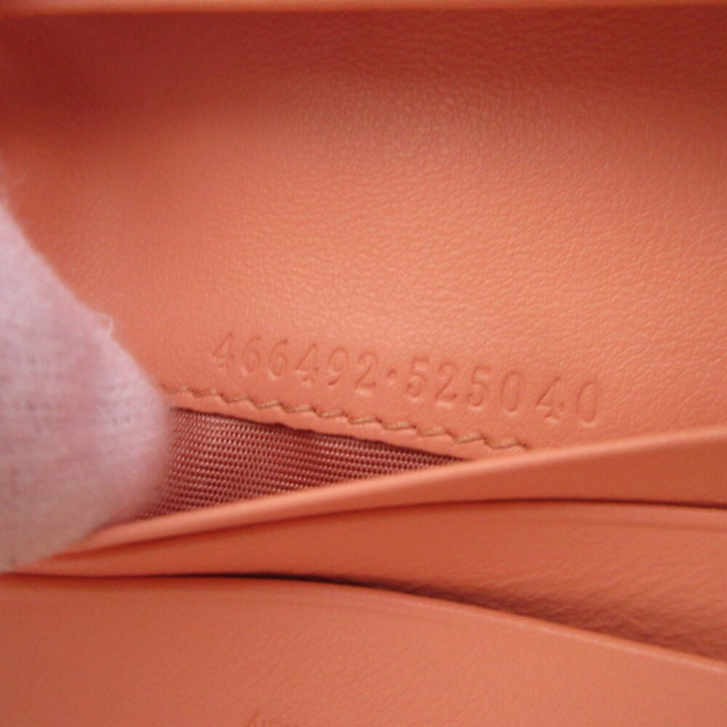 Gucci Pink Leather Wallet (Bi-Fold) (Pre-Owned)