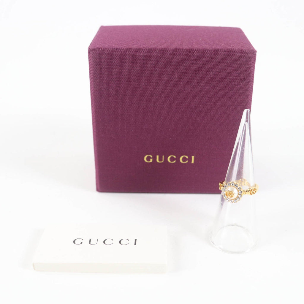Gucci Gold Band Ring (Pre-Owned)