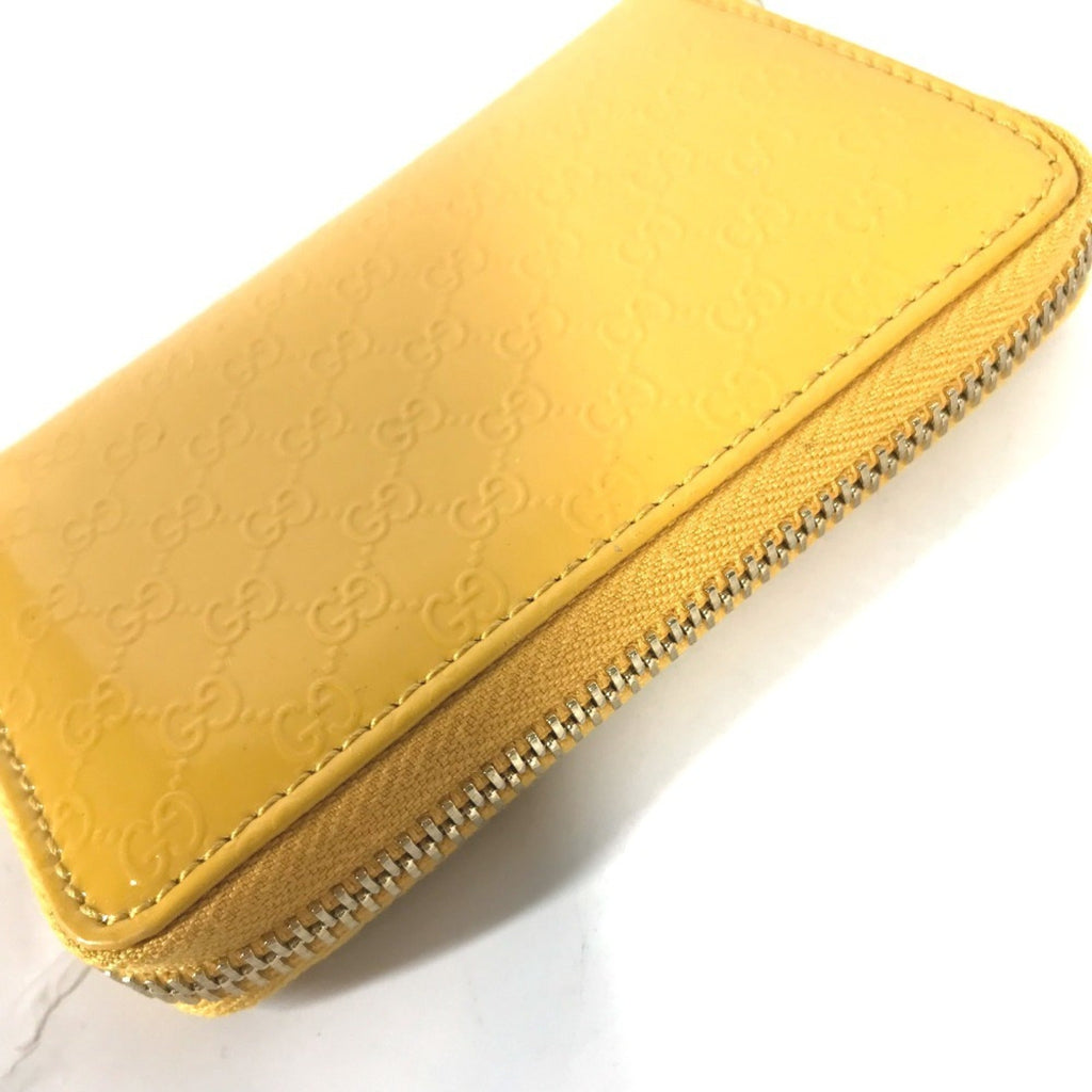 Gucci Yellow Long Wallet (Bi-Fold) (Pre-Owned)