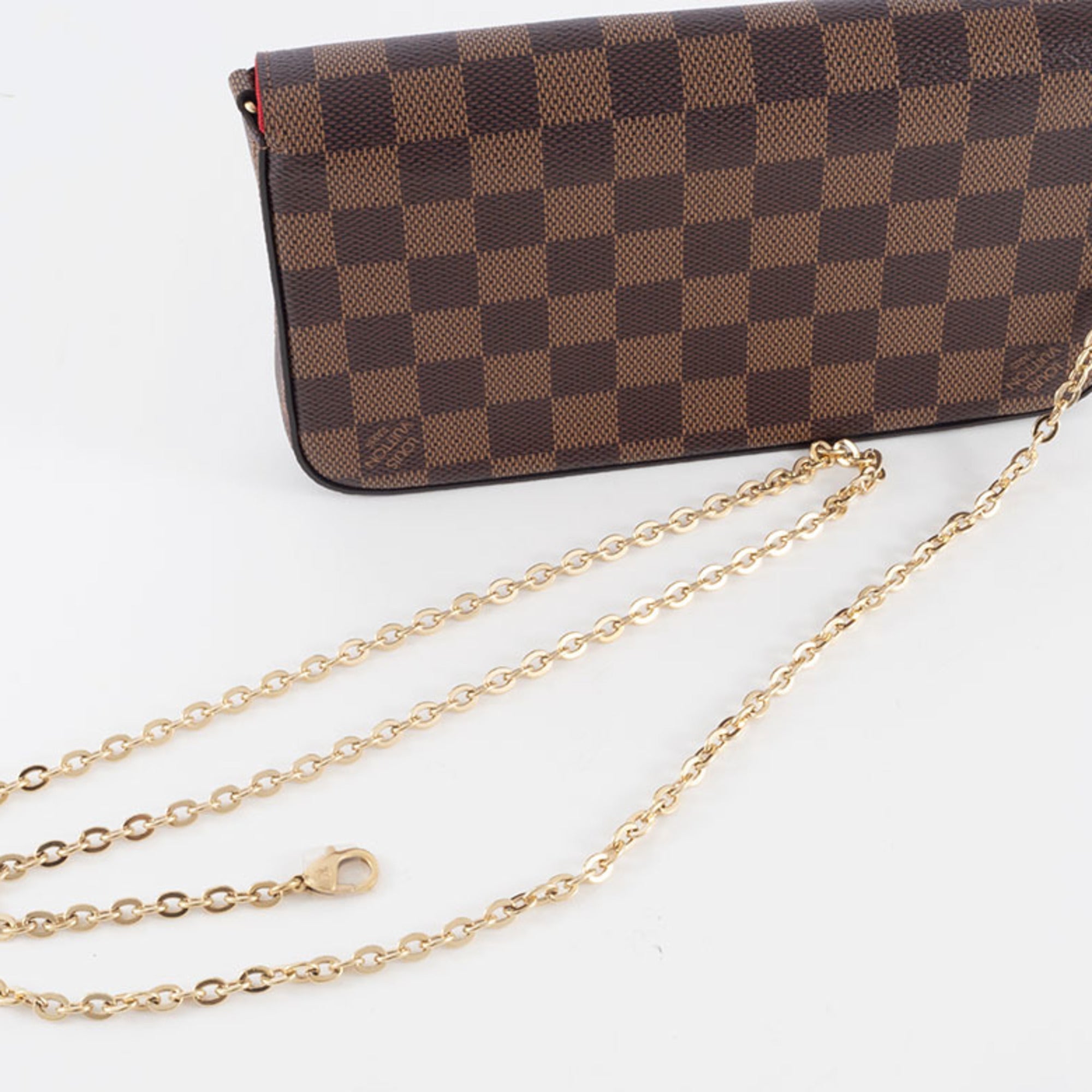 Louis Vuitton Brown Damier Canvas Ebene Damier Canvas Shoulder Bag (Pre-Owned)