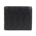 Bottega Veneta Black Leather Wallet (Bi-Fold) (Pre-Owned)