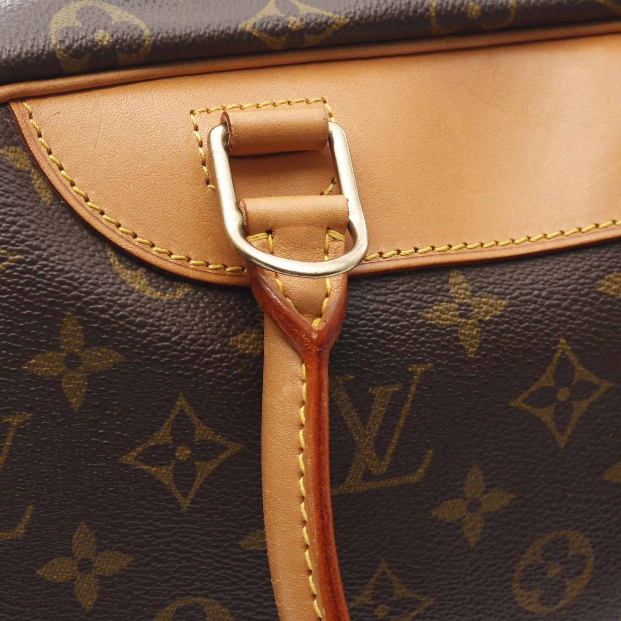 Louis Vuitton Brown Monogram Coated Canvas Handbag (Pre-Owned)