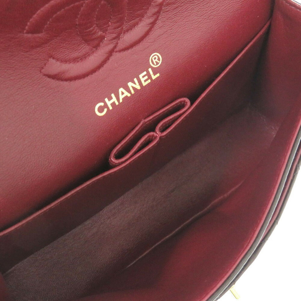 Chanel Black Leather Shoulder Bag (Pre-Owned)