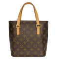 Louis Vuitton Brown Monogram Leather Handbag (Pre-Owned)