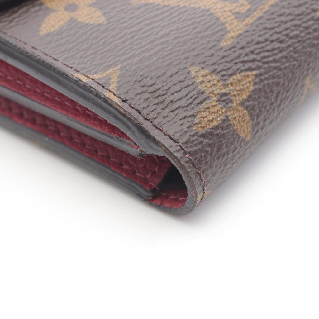 Louis Vuitton Brown Pink Pvc Leather Wallet (Bi-Fold) (Pre-Owned)